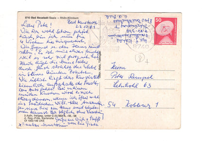 Ansichtskarte Bad Neustadt an der Saale / Rhön-Klinikum / J1-56