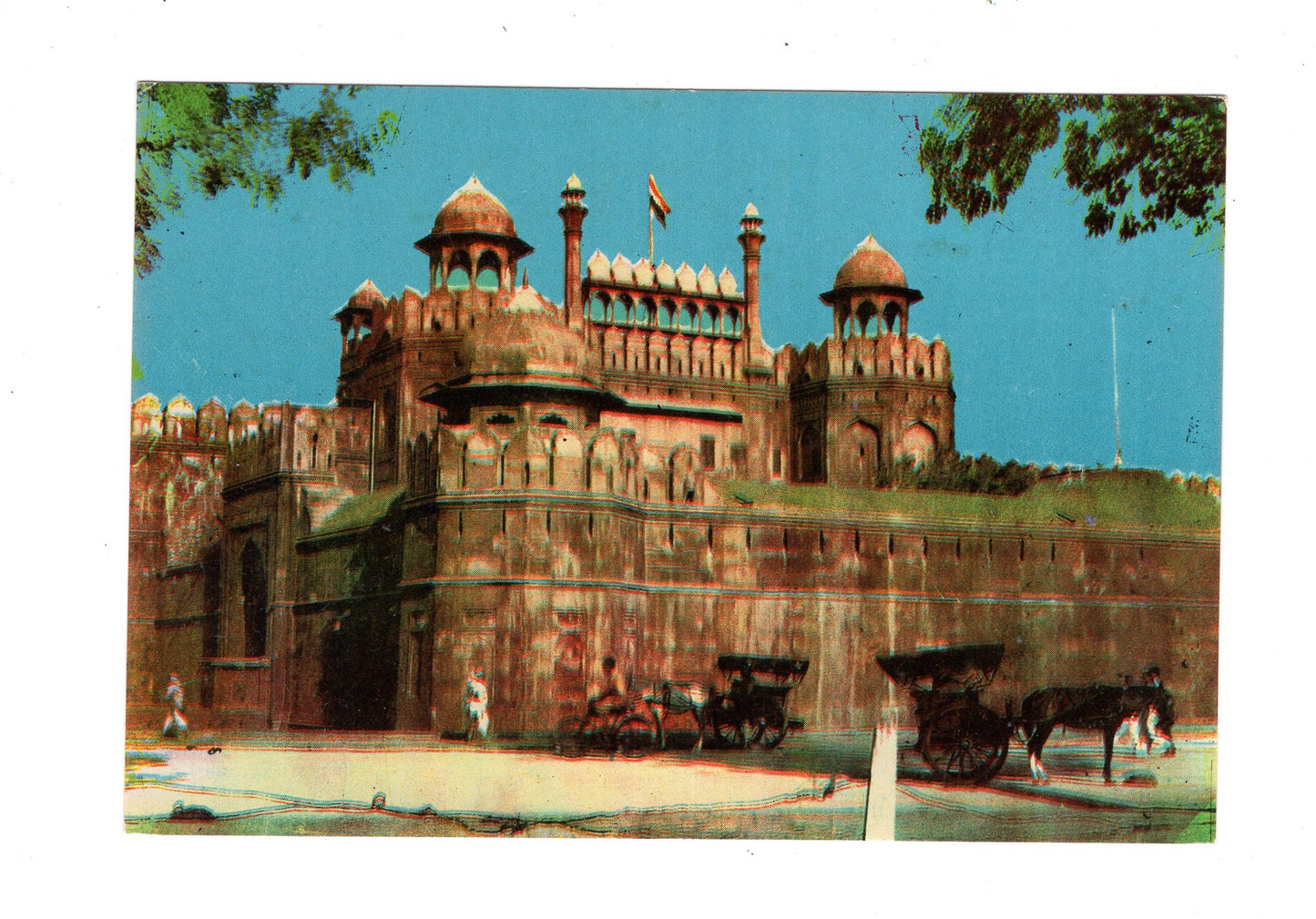 Ansichtskarte Red Fort / Delhi / Indien