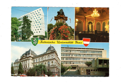 Ansichtskarte Graz / Technische Universität / Steiermark / Österreich