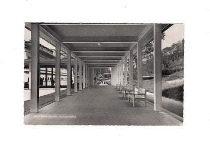 Ansichtskarte Bad Schwalbach / Kolonnaden