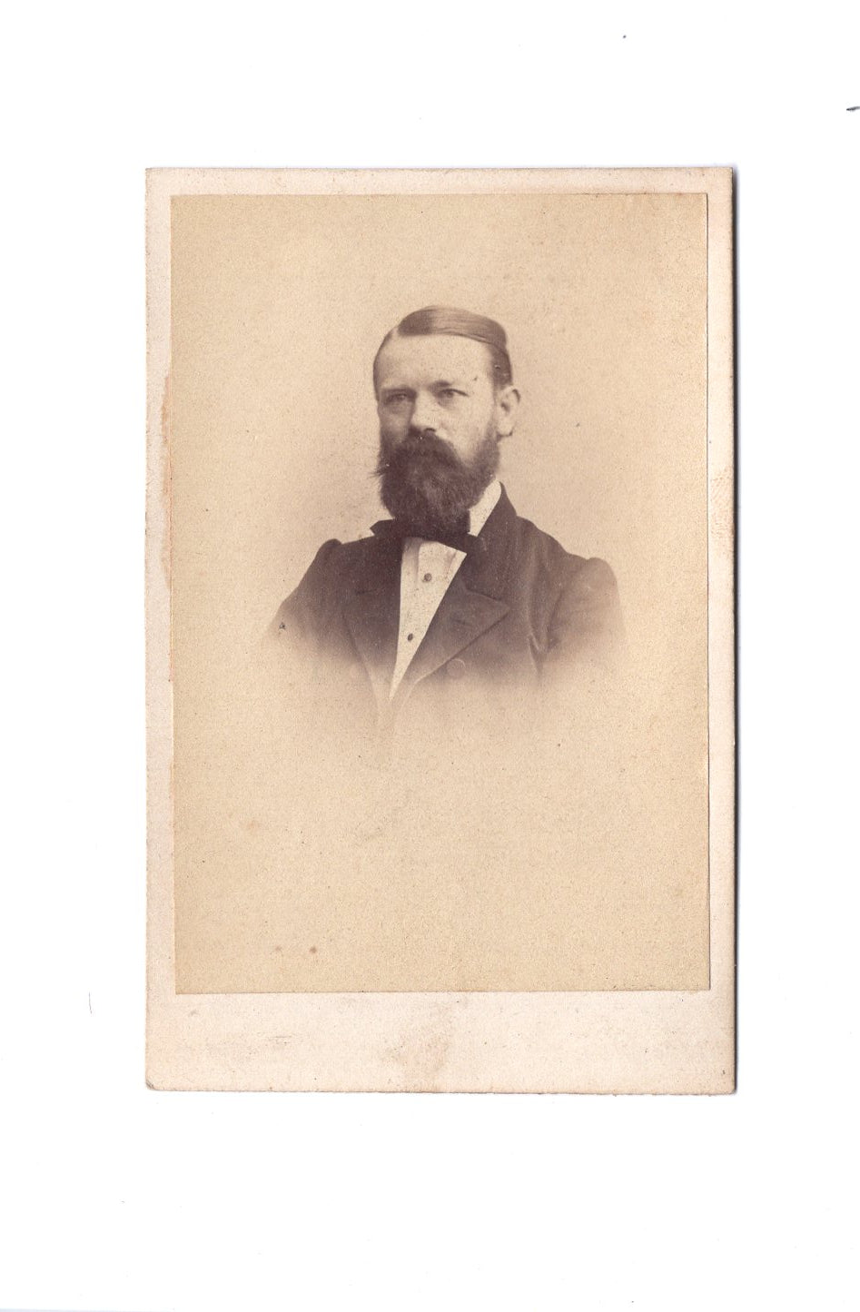 Fotografie Herrenportrait - unbekannter Ort um 1860