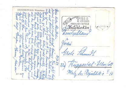 Ansichtskarte Grindelwald / Wetterhorn / Schweiz