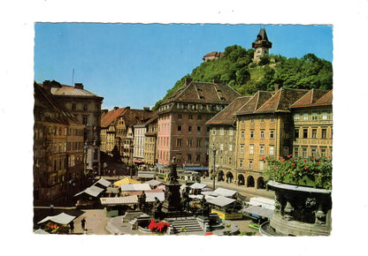 Ansichtskarte Graz / Hauptplatz / Steiermark / Österreich
