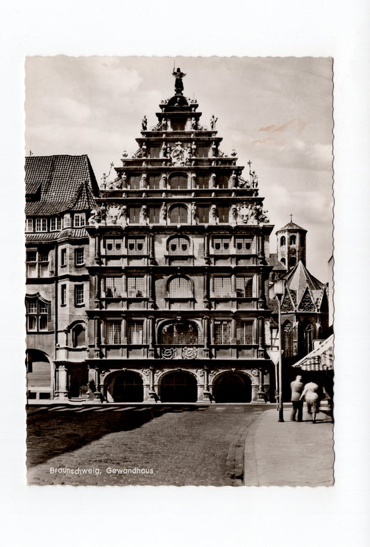 Ansichtskarte Braunschweig / Gewandhaus