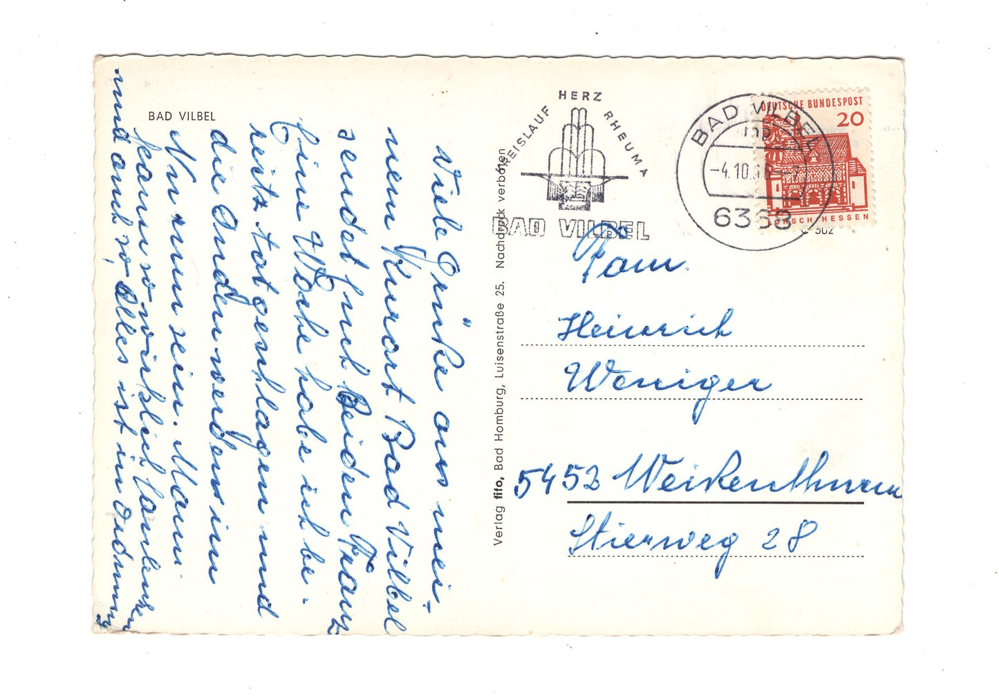 Ansichtskarte Bad Vilbel