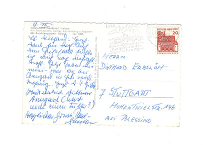 Ansichtskarte Berchtesgaden-Ilsank / Gästehaus Geißstall - Lehen / I1-60