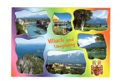 Ansichtskarte Villach und Umgebung / Kärnten / Österreich