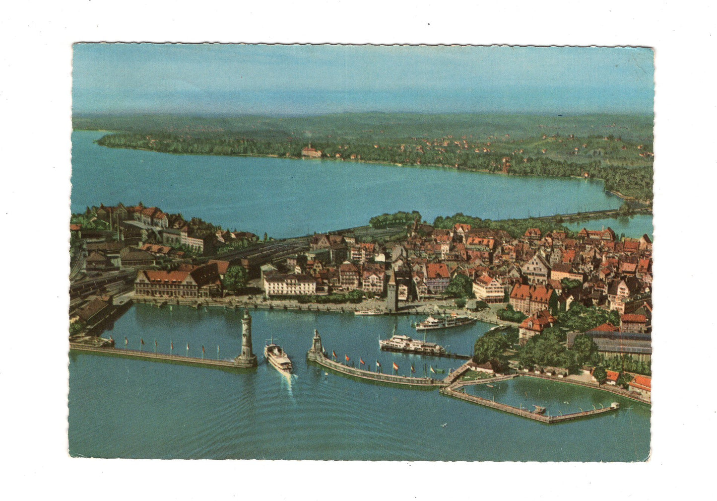 Ansichtskarte Lindau im Bodensee