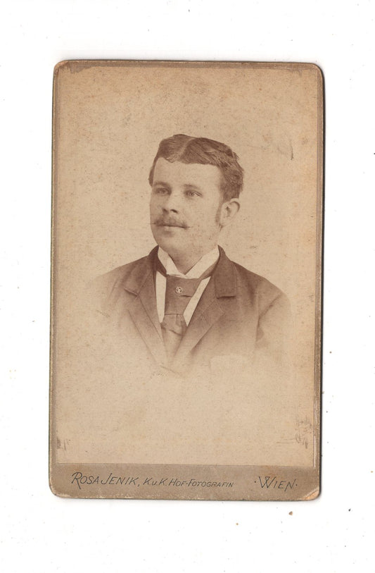 Fotografie Herrenportrait - Wien um 1890