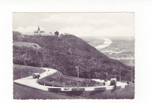 Ansichtskarte Kahlenberg / Höhenstraße mit Blick auf Wien / Österreich