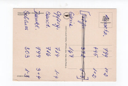 Ansichtskarte Zisterzienserinnen-Abtei Waldsassen / Klosterkirche