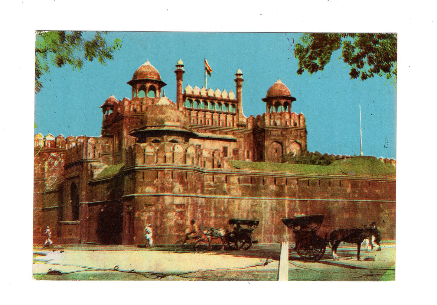 Ansichtskarte Red Fort / Delhi / Indien