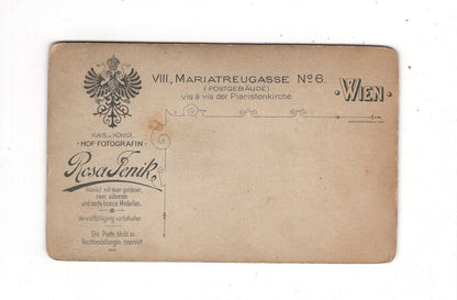 Fotografie Herrenportrait - Wien um 1890