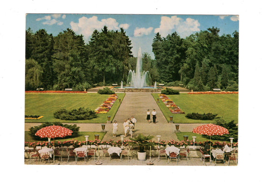 Ansichtskarte Bad Lippspringe / Im Kurpark