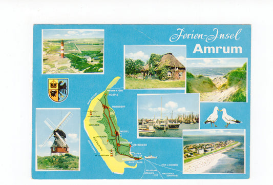 Ansichtskarte Nordseeinsel Amrum