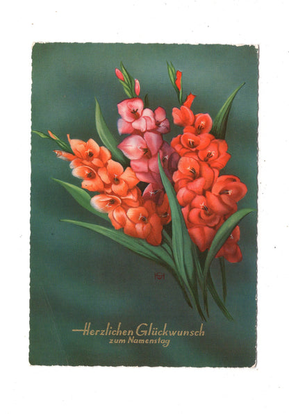 Ansichtskarte Glückwünsche / Glückwunsch zum Namenstag / L1-63