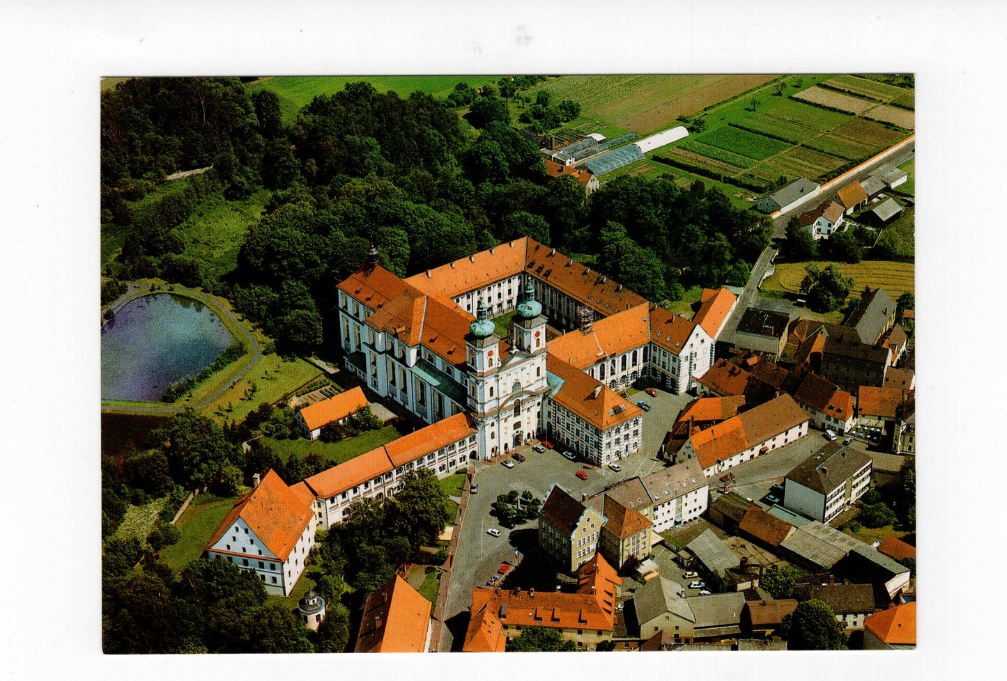 Ansichtskarte Zisterzienserinnen-Abtei Waldsassen