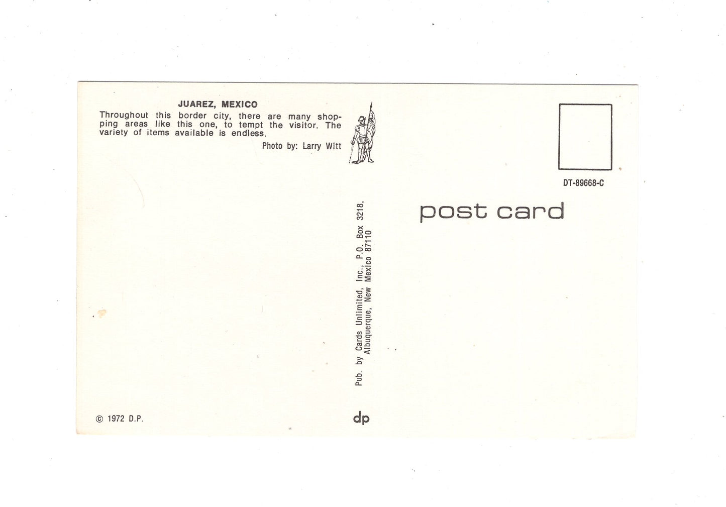 Ansichtskarte Juarez / Shopping Areas / Mexiko