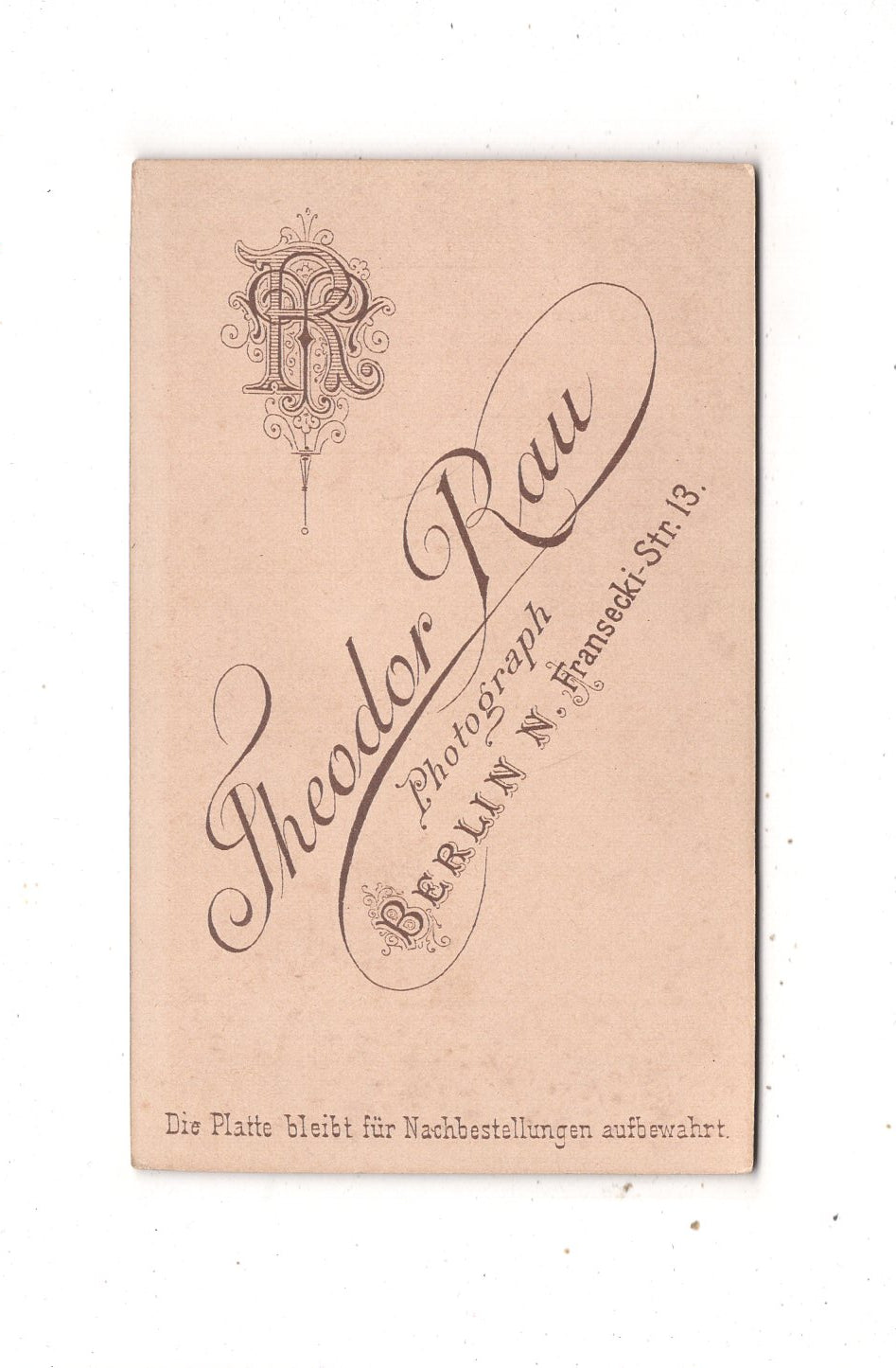 Fotografie Niedliches kleines Mädchen - Berlin 1890er