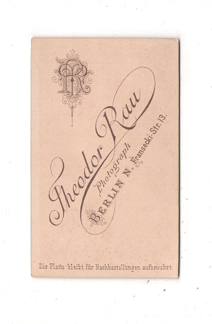 Fotografie Niedliches kleines Mädchen - Berlin 1890er