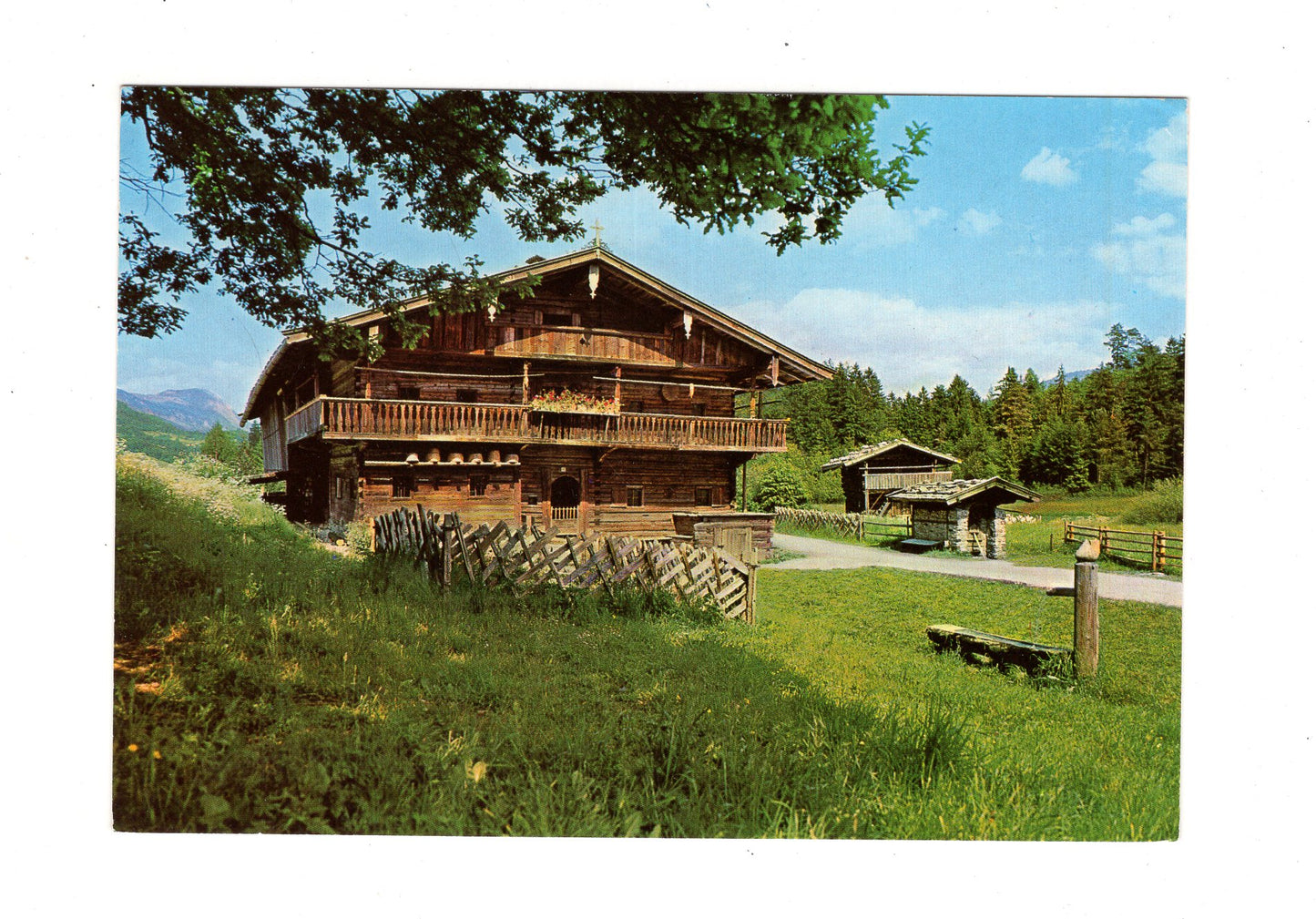 Ansichtskarte Museum Tiroler Bauernhöfe / Wildschönauerhof / Tirol / Österreich