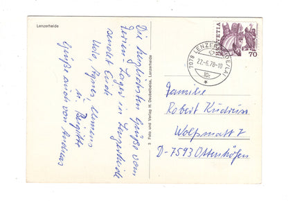 Ansichtskarte Lenzerheide / Schweiz