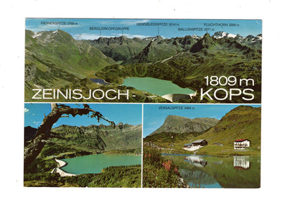 Ansichtskarte Stausee Kops am Zeinisjoch / Vorarlberg / Österreich / O1-53