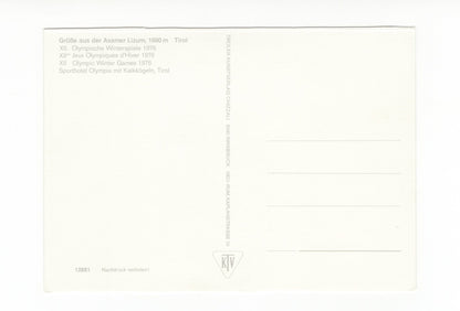 Ansichtskarte Axamer Lizum / Tirol / Österreich