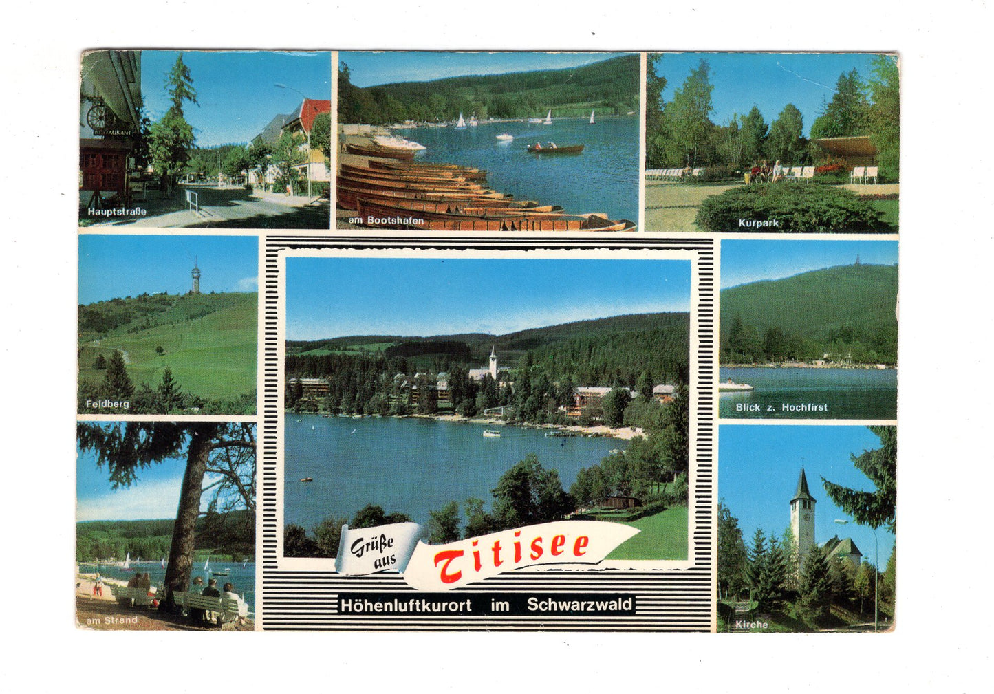 Ansichtskarte Grüße aus Titisee im Schwarzwald / G1-65