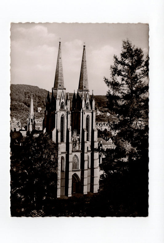 Ansichtskarte Marburg an der Lahn / Elisabethkirche