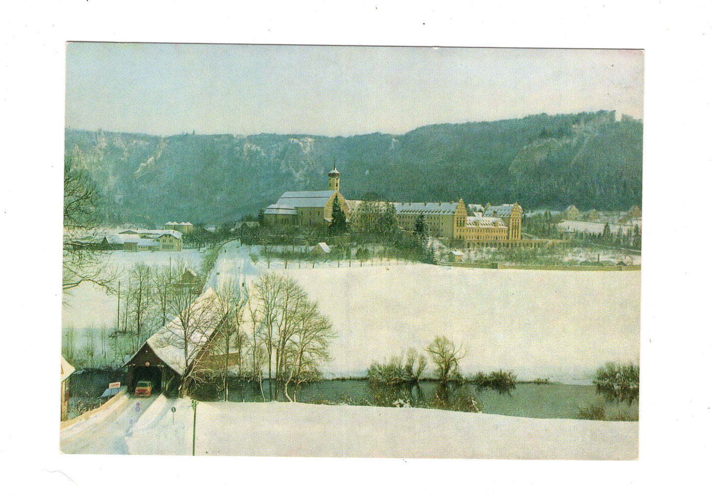 Ansichtskarte Beuron im Winter
