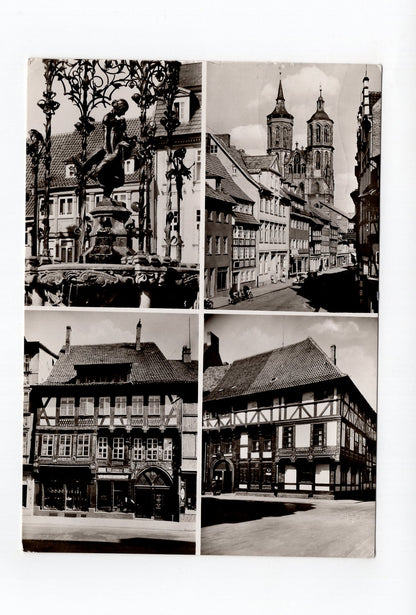 Ansichtskarte Göttingen / Gänseliesel / Johanniskirche +++