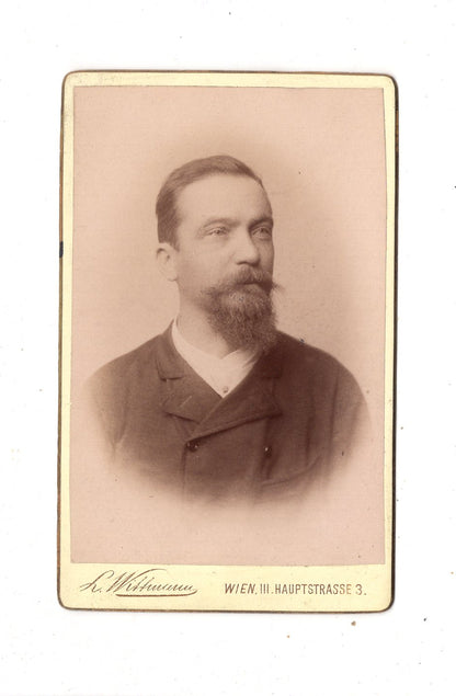 Fotografie Herrenportrait - Wien 1880er