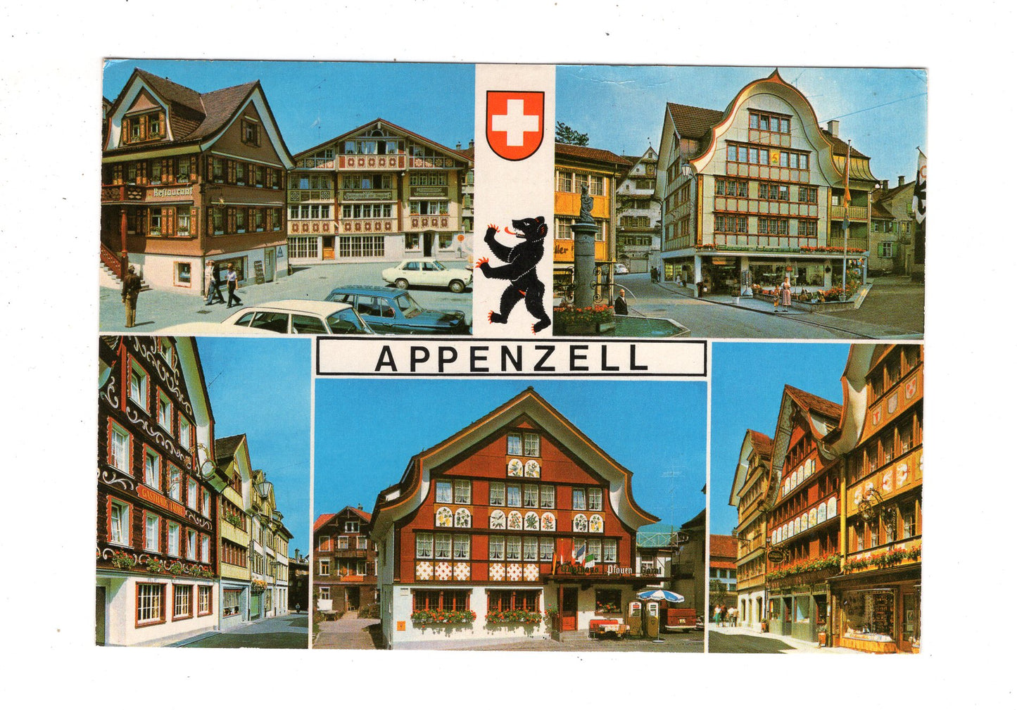 Ansichtskarte Appenzell / Schweiz