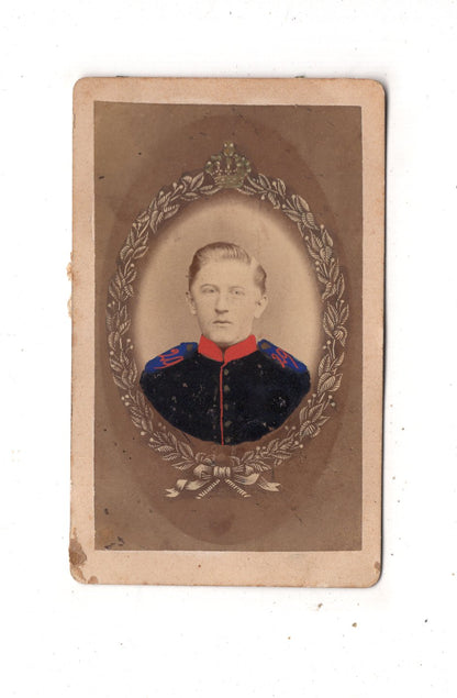 Fotografie Soldat Regiment 29 - Diez um 1870