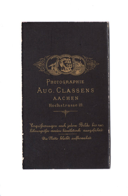 Fotografie Feine Dame - Aachen 1880er