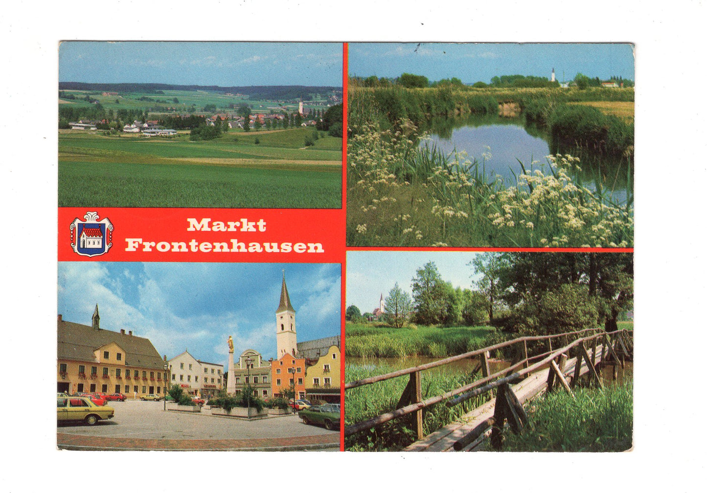 Ansichtskarte Markt Frontenhausen / Niederbayern / H1-62