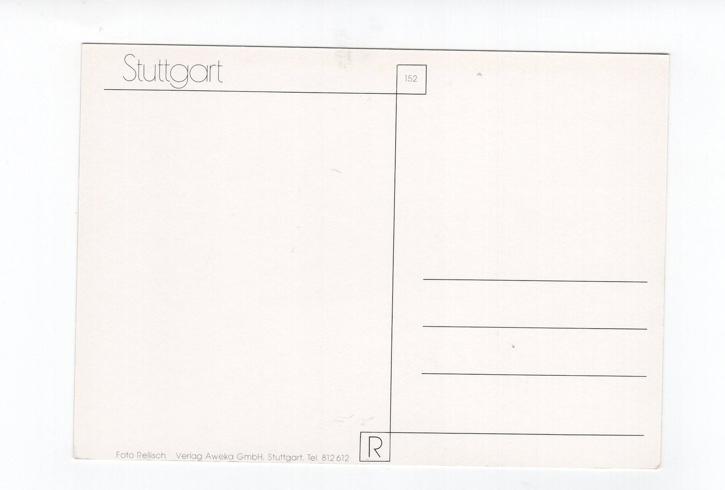 Ansichtskarte Stuttgart / Obere Anlagen / Schloss Rosenstein +++