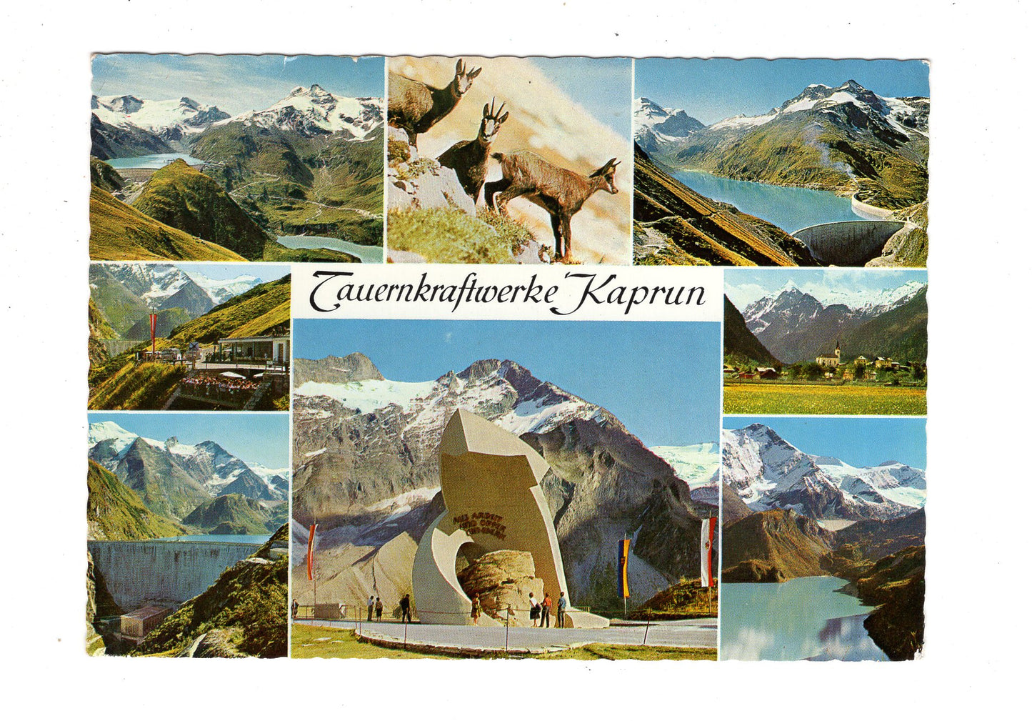 Ansichtskarte Tauernkraftwerke Kaprun / Österreich / O1-53