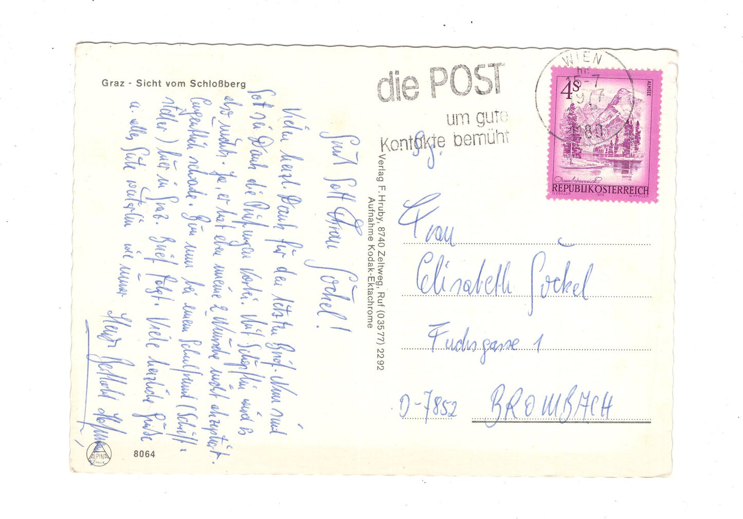 Ansichtskarte Graz / Steiermark / Österreich