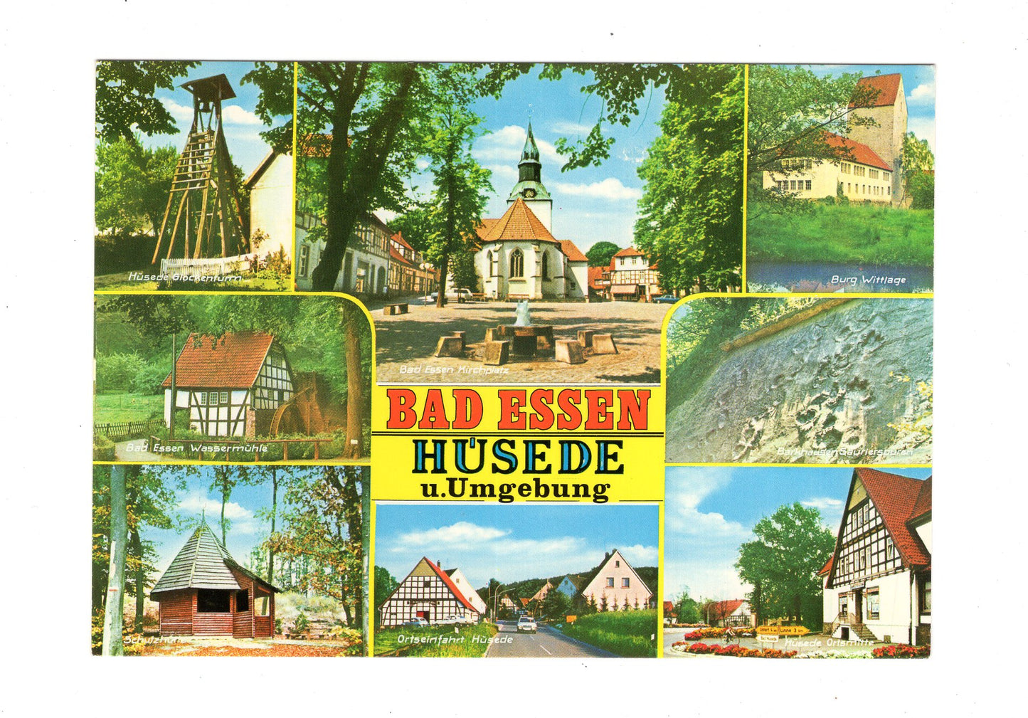 Ansichtskarte Bad Essen - Hüsede und Umgebung