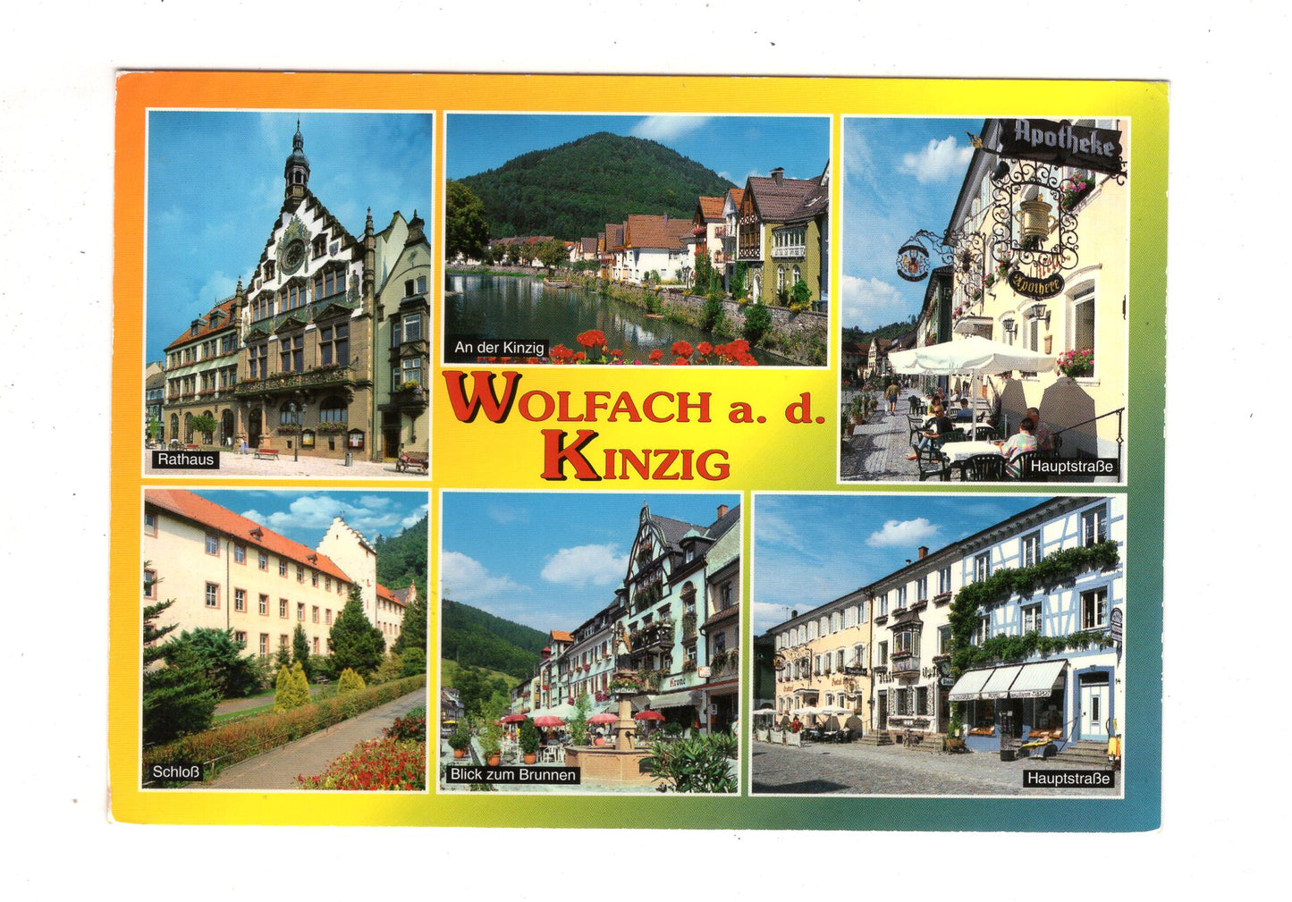 Ansichtskarte Wolfach an der Kinzig / K1-49