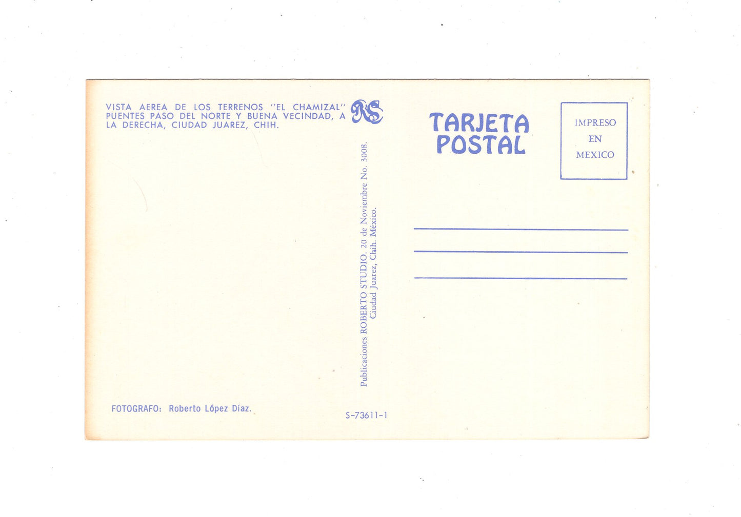Ansichtskarte Juarez / Los Terrenos El Chamizal / Mexiko