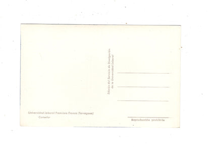 Ansichtskarte Universidad Laboral Francisco Franco / Tarragona / Spanien / N1-55