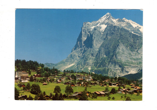 Ansichtskarte Grindelwald / Wetterhorn / Schweiz