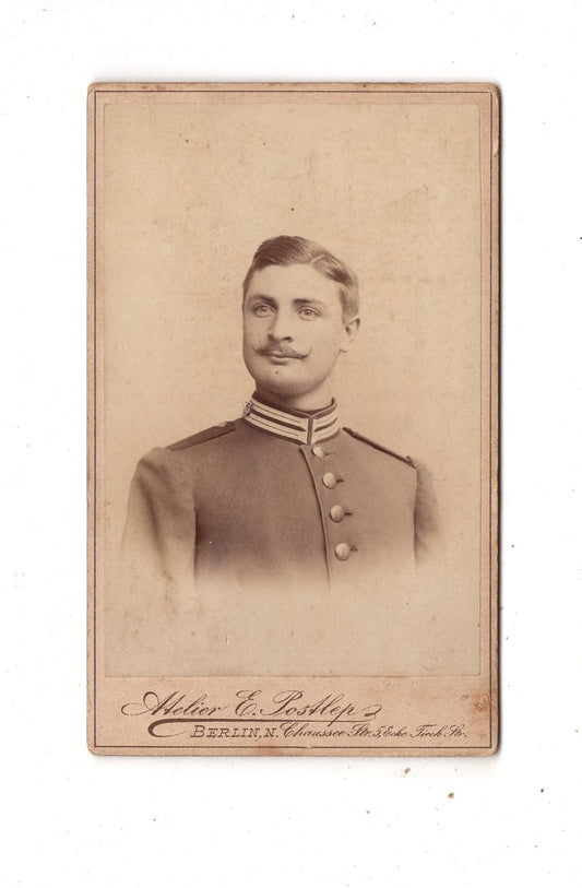 Fotografie Soldat - Berlin 1902