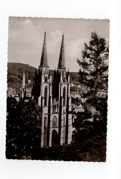 Ansichtskarte Marburg an der Lahn / Elisabethkirche