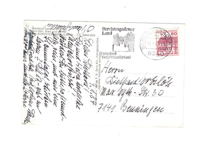 Ansichtskarte Berchtesgaden-Ilsank / Gästehaus Geißstall - Lehen / I1-60