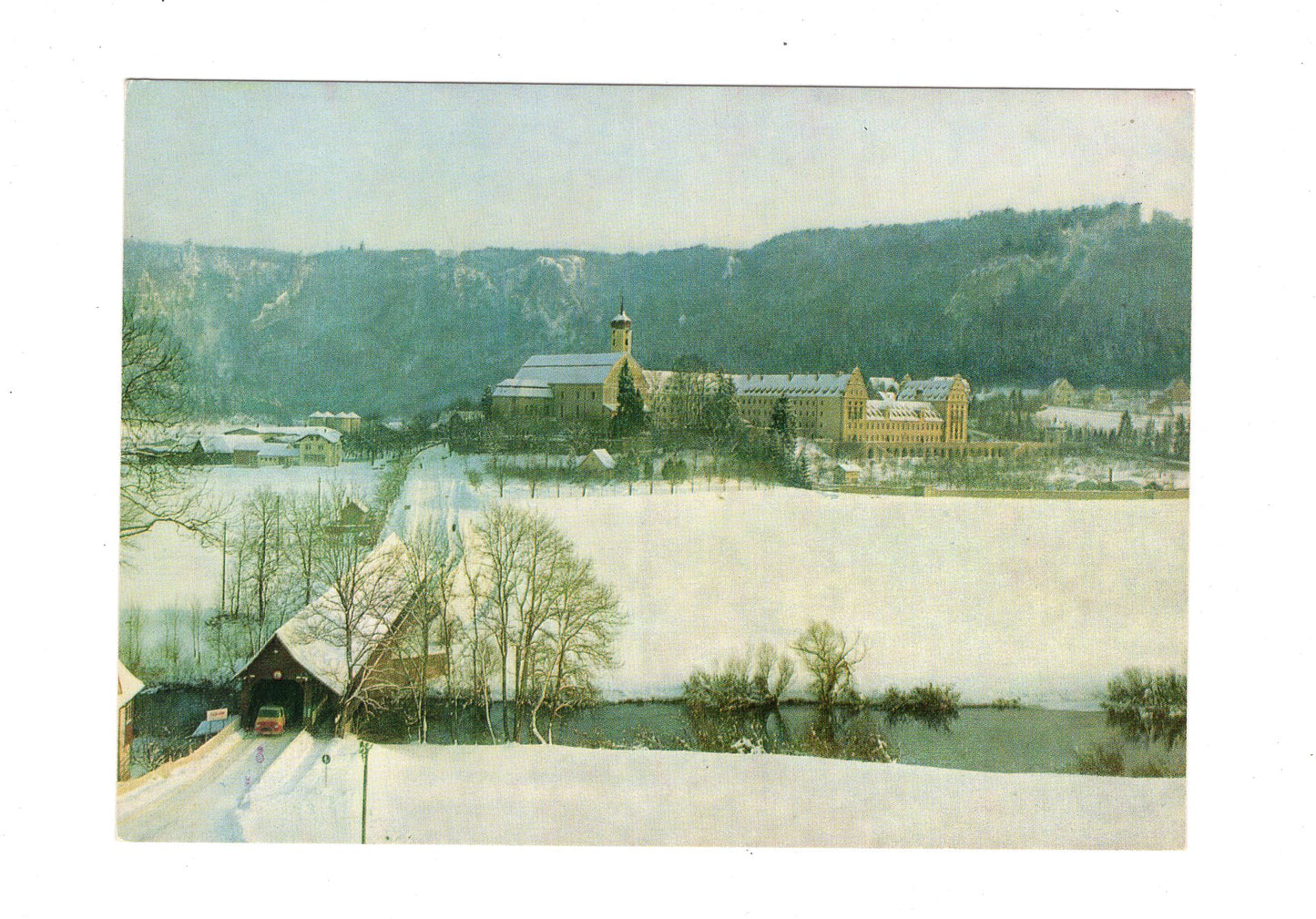 Ansichtskarte Beuron im Winter