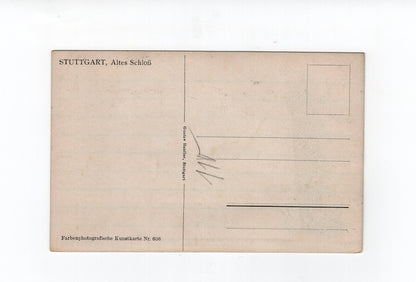 Ansichtskarte Stuttgart / Altes Schloss